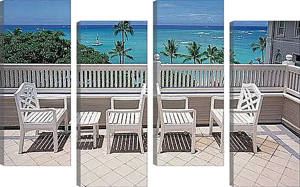 Модульная картина - Лето