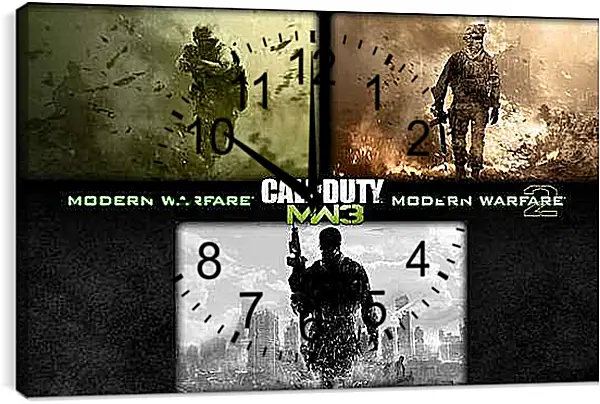 Часы картина - Call Of Duty