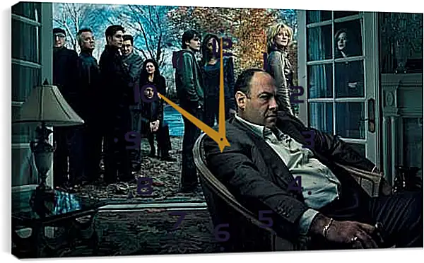 Часы картина - Клан Сопрано. The Sopranos