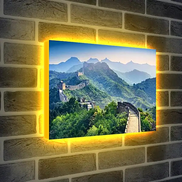 Лайтбокс световая панель - Великая Китайская стена 1