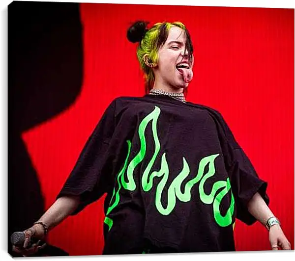 Постер на подрамнике - Билли Айлиш