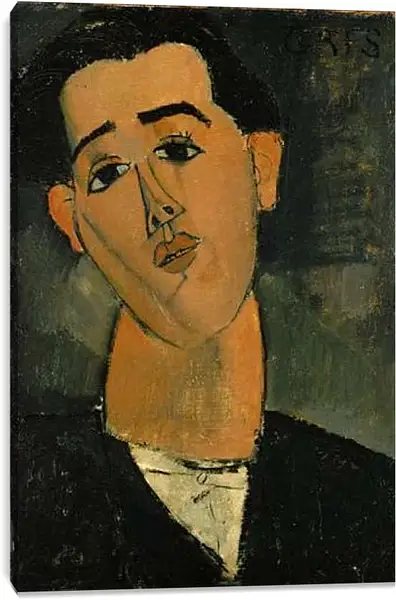 Постер на подрамнике - Amedeo Modigliani. Хуан Грис