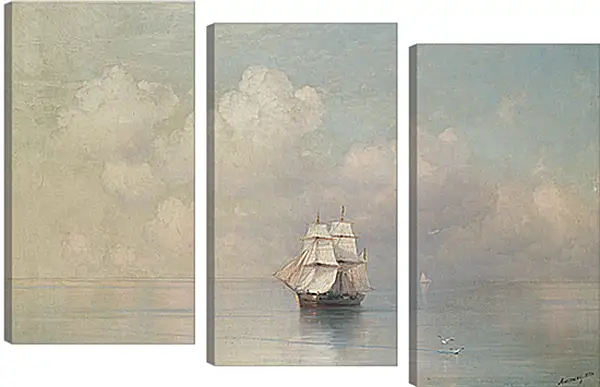 Модульная картина - Штиль. Иван Айвазовский