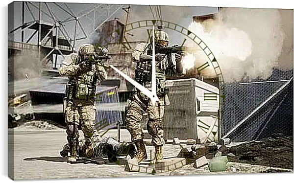 Часы картина - Call Of Duty