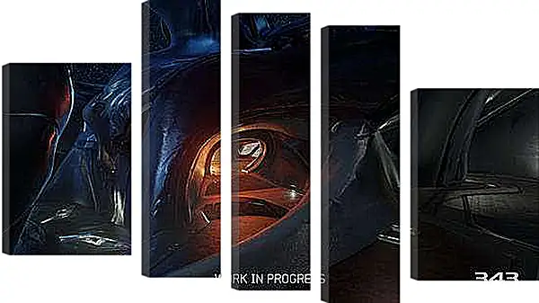 Модульная картина - Halo 5: Guardians