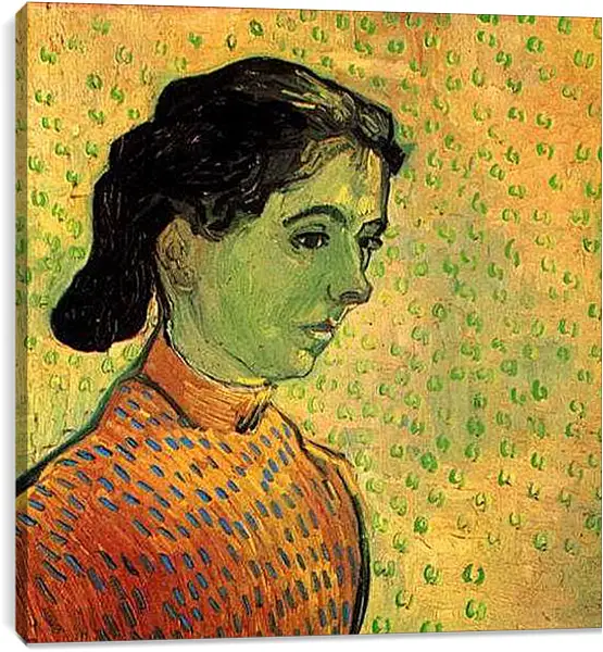 Постер на подрамнике - The Little Arlesienne. Винсент Ван Гог