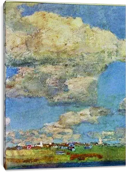 Постер на подрамнике - Озеро. Левитан Исаак