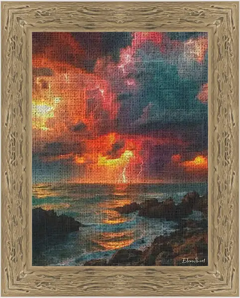 Картина в раме - Clouds 2