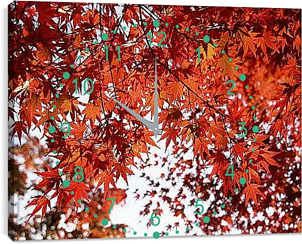 Часы картина - Осень