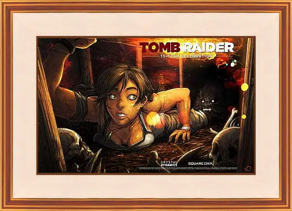 Картина в раме - Tomb Raider