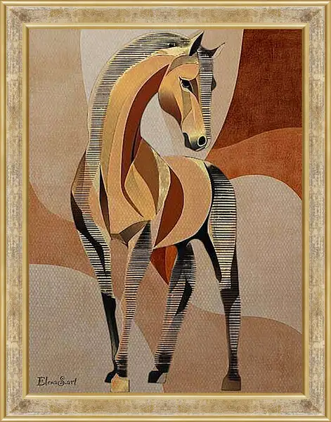 Картина в раме - Horse 2