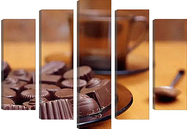 Модульная картина - Конфеты. Сладкое Удовольствие.