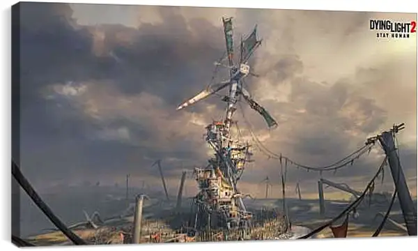 Постер на подрамнике - Dying Light 2: Stay Human