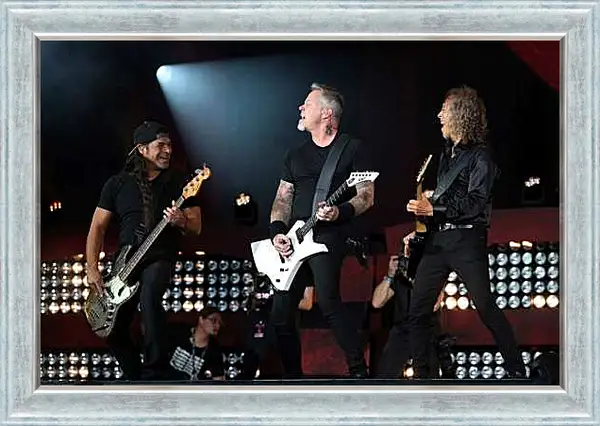 Картина в раме - Металлика. Metallica