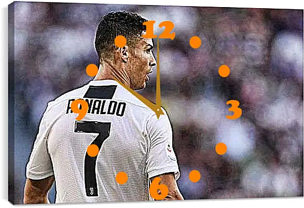 Часы картина - Семёрка Криштиану Роналду
