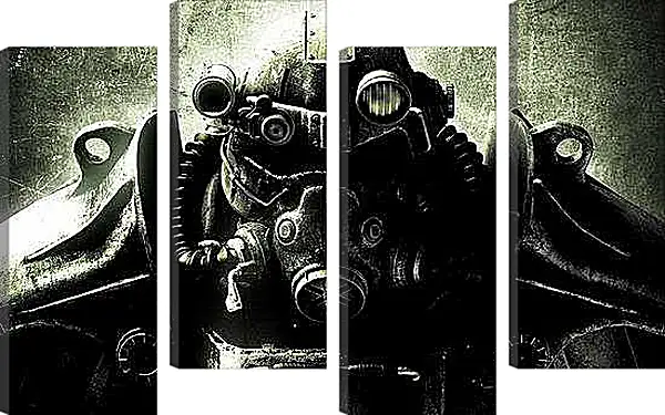 Модульная картина - Fallout 3