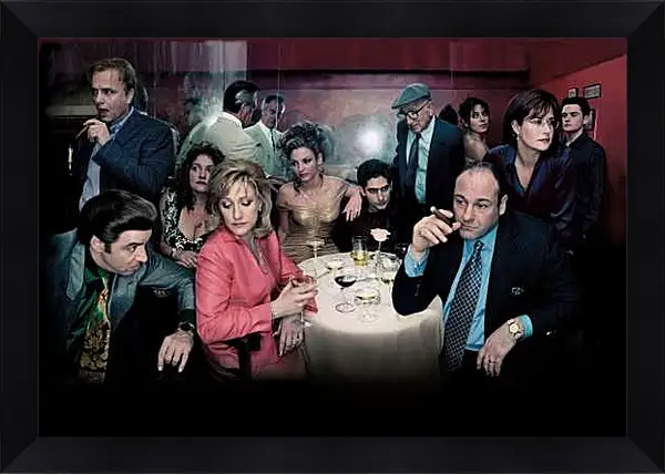 Картина в раме - Клан Сопрано. The Sopranos