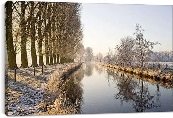 Постер на подрамнике - Зима