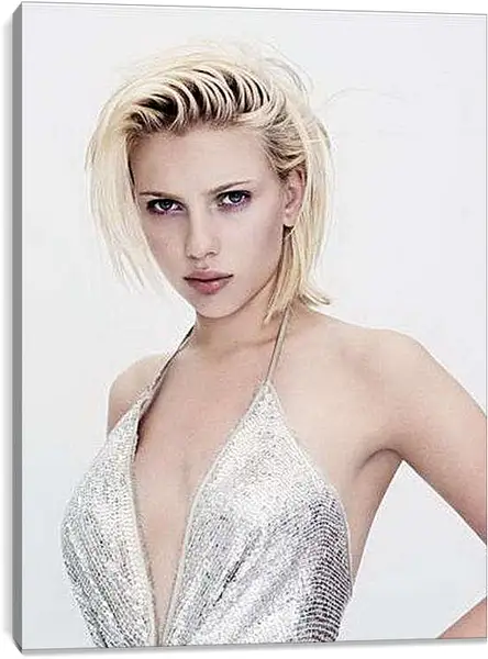 Постер на подрамнике - Scarlett Johansson - Скарлетт Йоханссон
