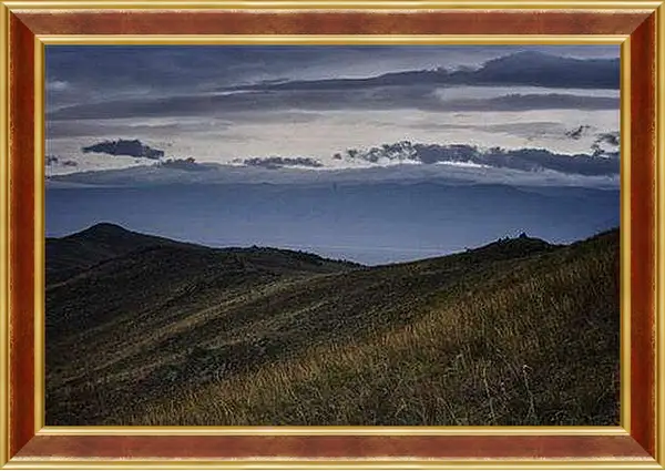 Картина в раме - Байкал