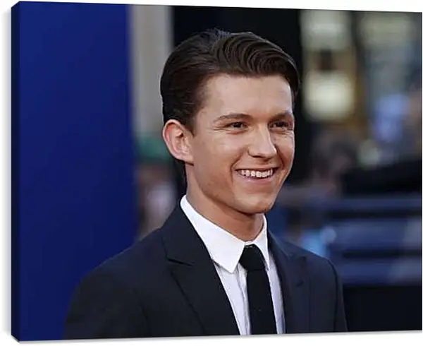 Постер на подрамнике - Том Холланд. Tom Holland