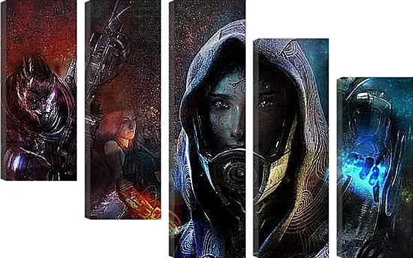 Модульная картина - Mass Effect 3