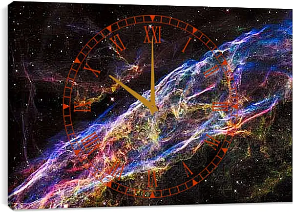 Часы картина - Материя