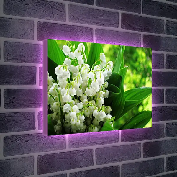 Лайтбокс световая панель - Весна