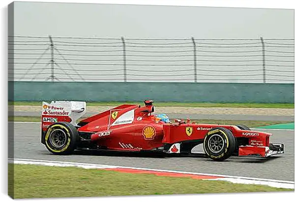 Постер на подрамнике - Формула 1