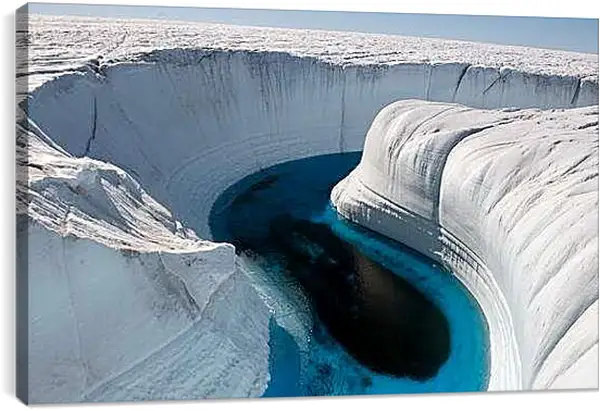 Постер на подрамнике - Зима