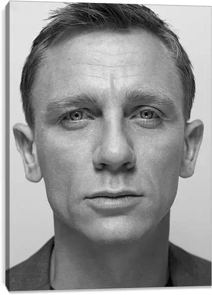 Постер на подрамнике - Дэниел Крейг. Daniel Craig