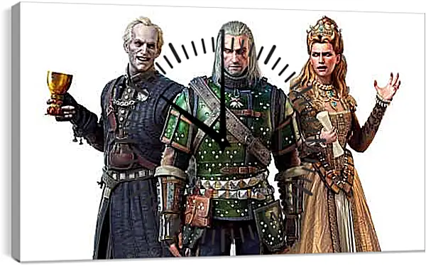 Часы картина - The Witcher 3: Blood and Wine (Ведьмак, Кровь и Вино)