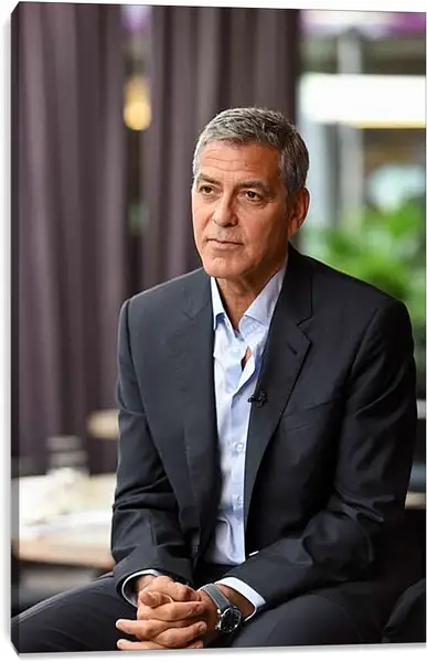 Постер на подрамнике - Джордж Клуни. George Clooney