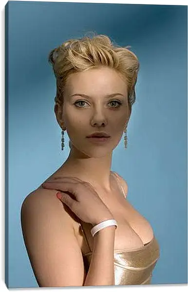 Постер на подрамнике - Scarlett Johansson - Скарлетт Йоханссон
