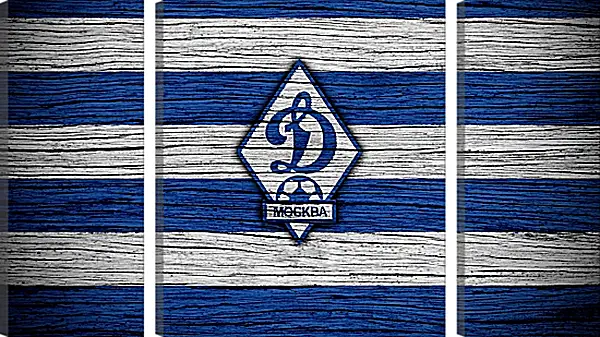 Модульная картина - Эмблема ФК Динамо Москва