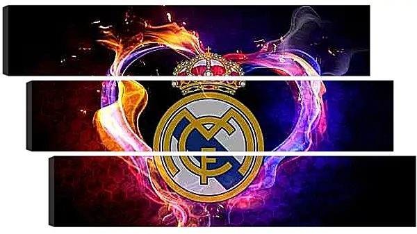 Модульная картина - Огненная Эмблема Реал Мадрид