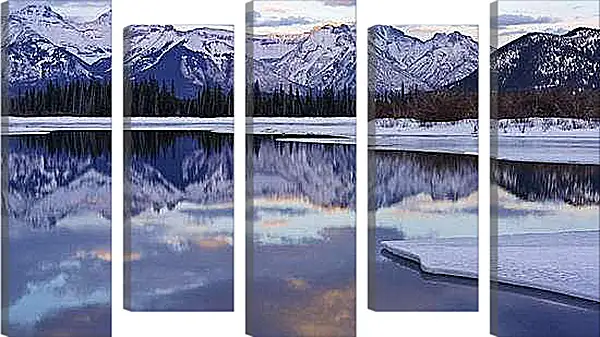 Модульная картина - Зима