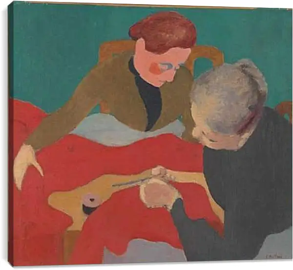 Постер на подрамнике - Dressmakers. Эдуар Вюйар