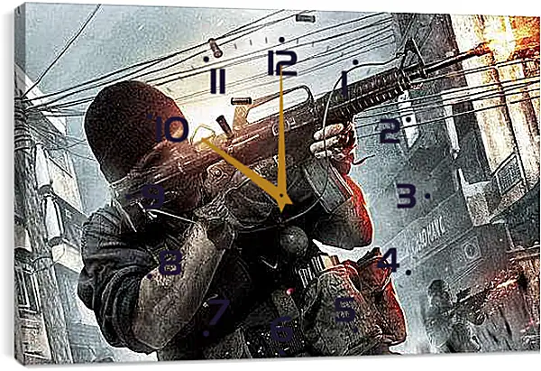 Часы картина - Call Of Duty