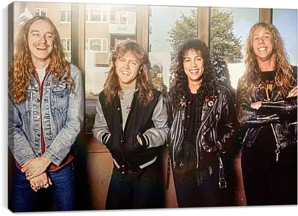 Постер на подрамнике - Металлика. Metallica