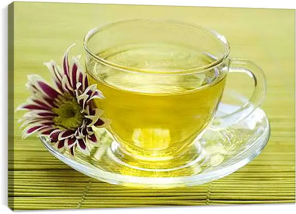 Постер на подрамнике - Цветочный чай. Гармония вкуса и аромата.