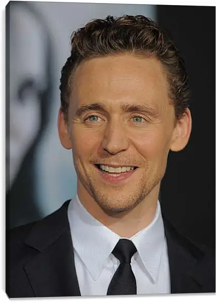 Постер на подрамнике - Том Хиддлстон. Thomas Hiddleston