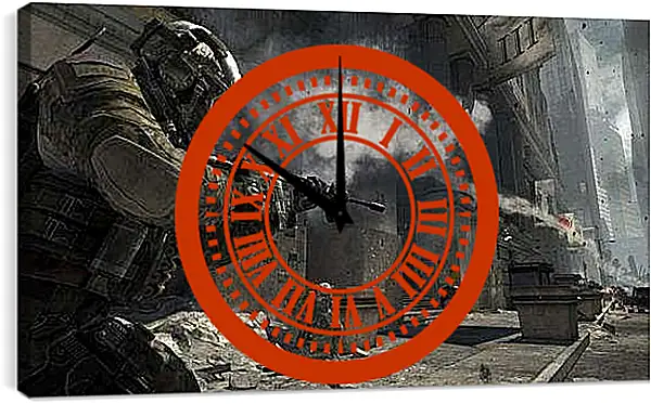 Часы картина - Call Of Duty