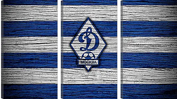 Модульная картина - Эмблема ФК Динамо Москва