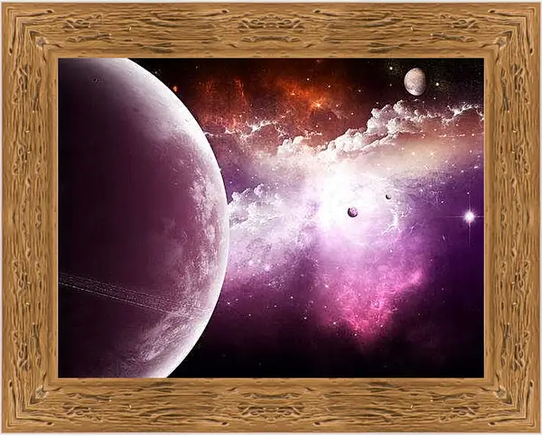 Картина в раме - Космос