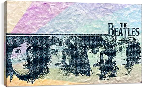 Постер на подрамнике - The Beatles - Битлз