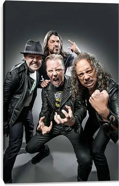 Постер на подрамнике - Металлика. Metallica