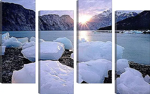 Модульная картина - Зима