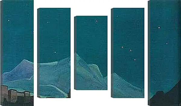 Модульная картина - Королевский монастырь. Рерих Николай