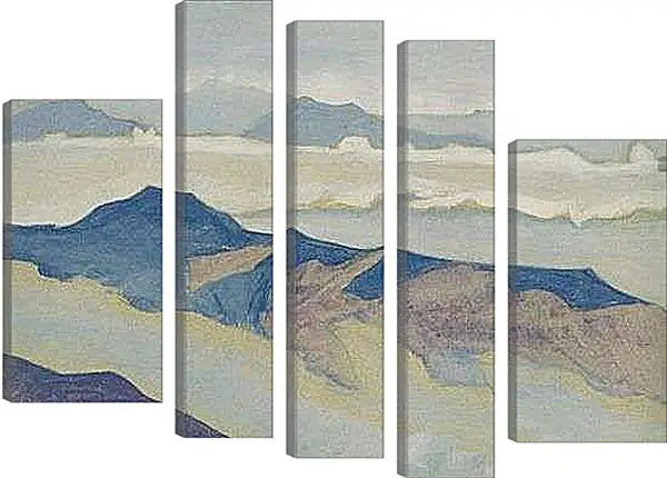 Модульная картина - Каракорум. Рерих Николай